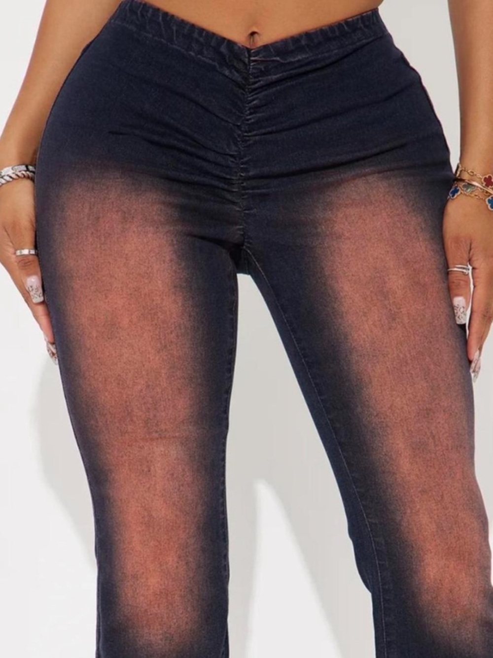 SCRUNCHED DENIM - NEW
